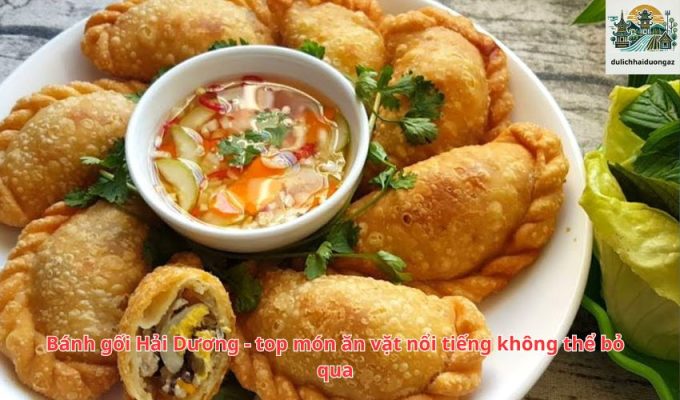 Bánh gối Hải Dương - top món ăn vặt nổi tiếng không thể bỏ qua